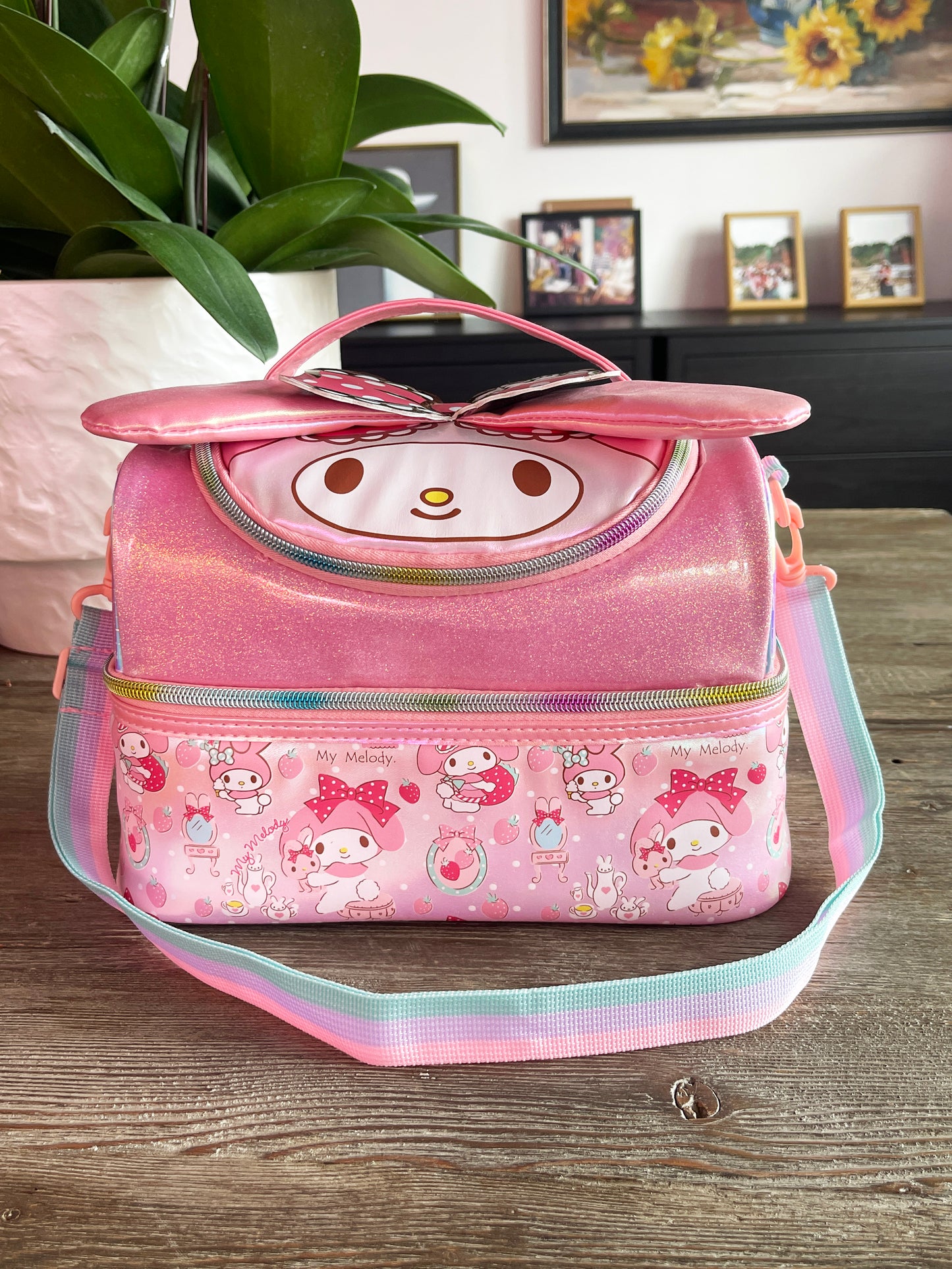 Pink Lunch Bag