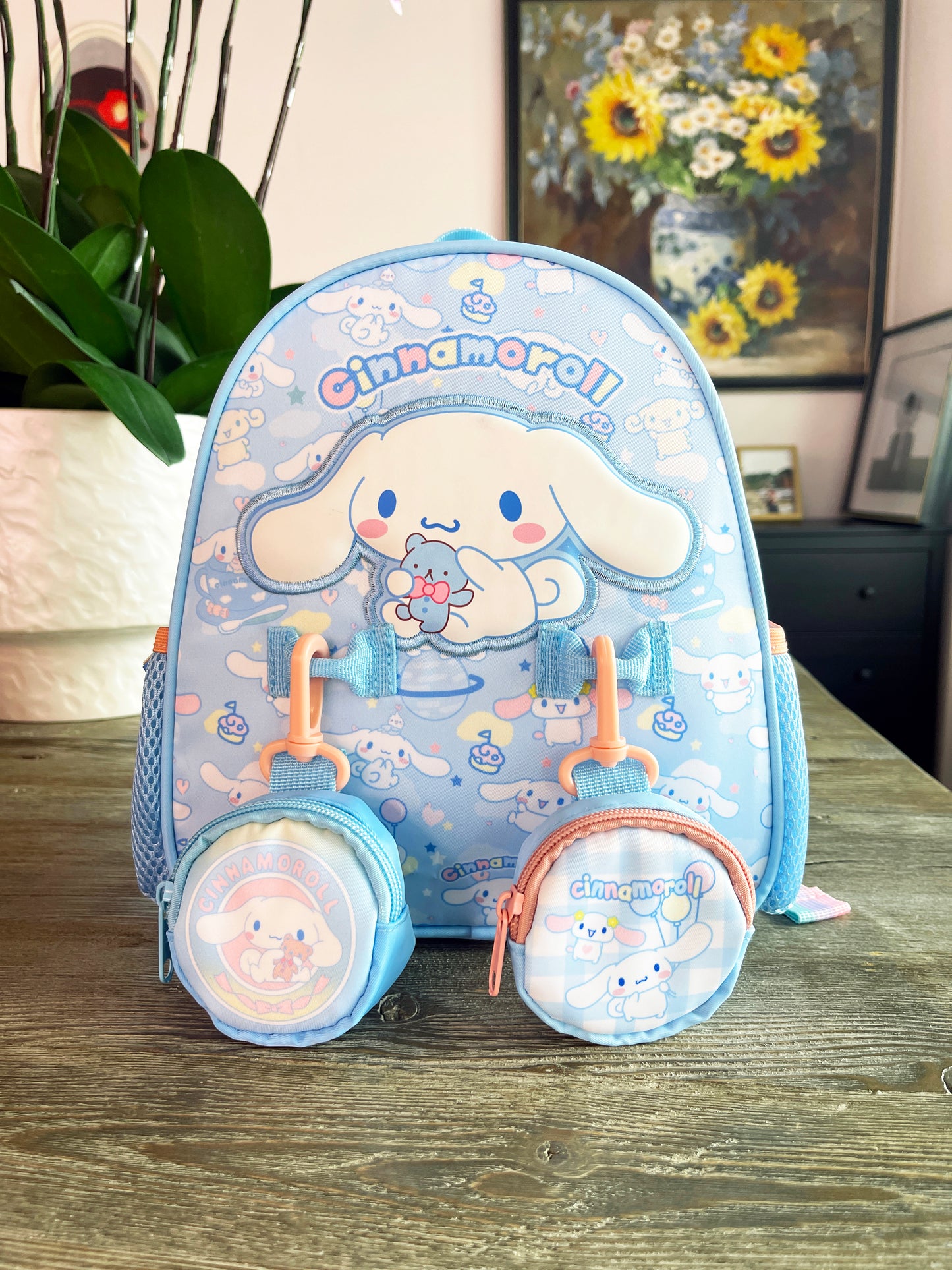 Blue Toddler Backpack 8 inches