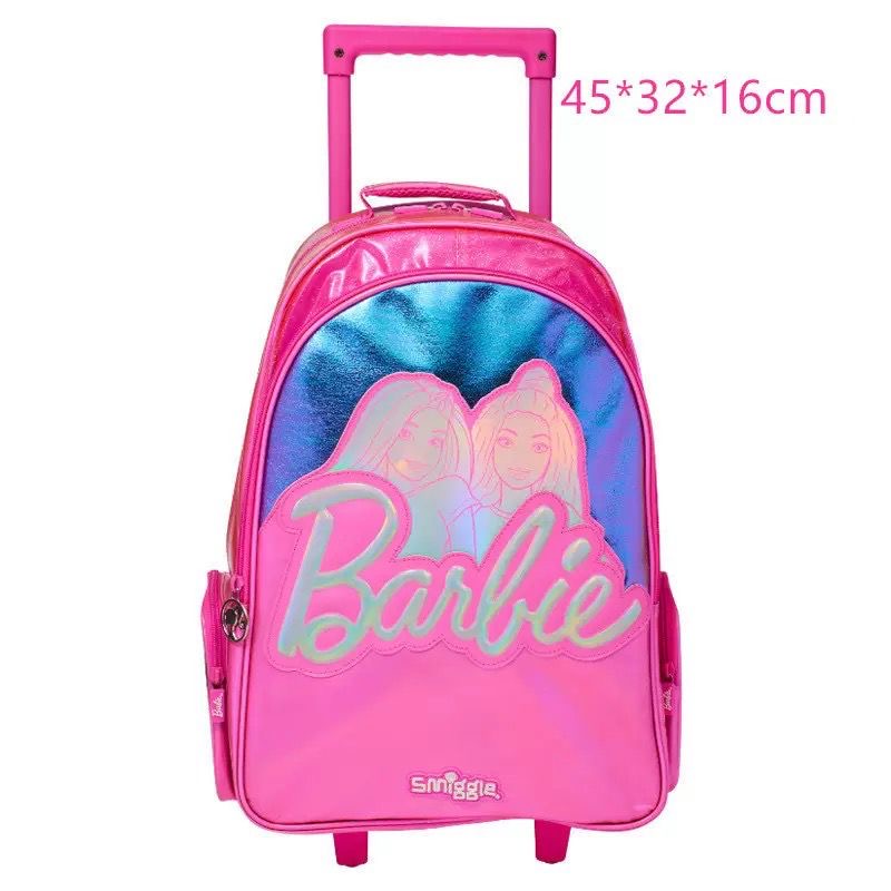 Barbie Original Smiggle Large Trolley Backpack