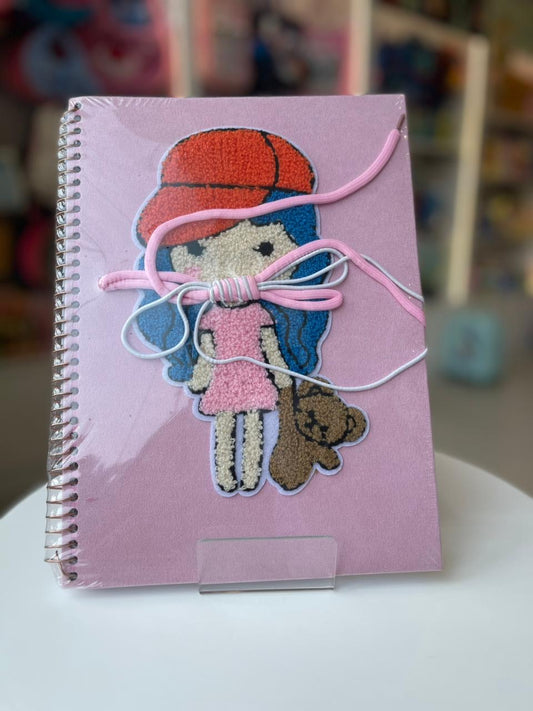 Large a4 size Ruled Notebook 3d