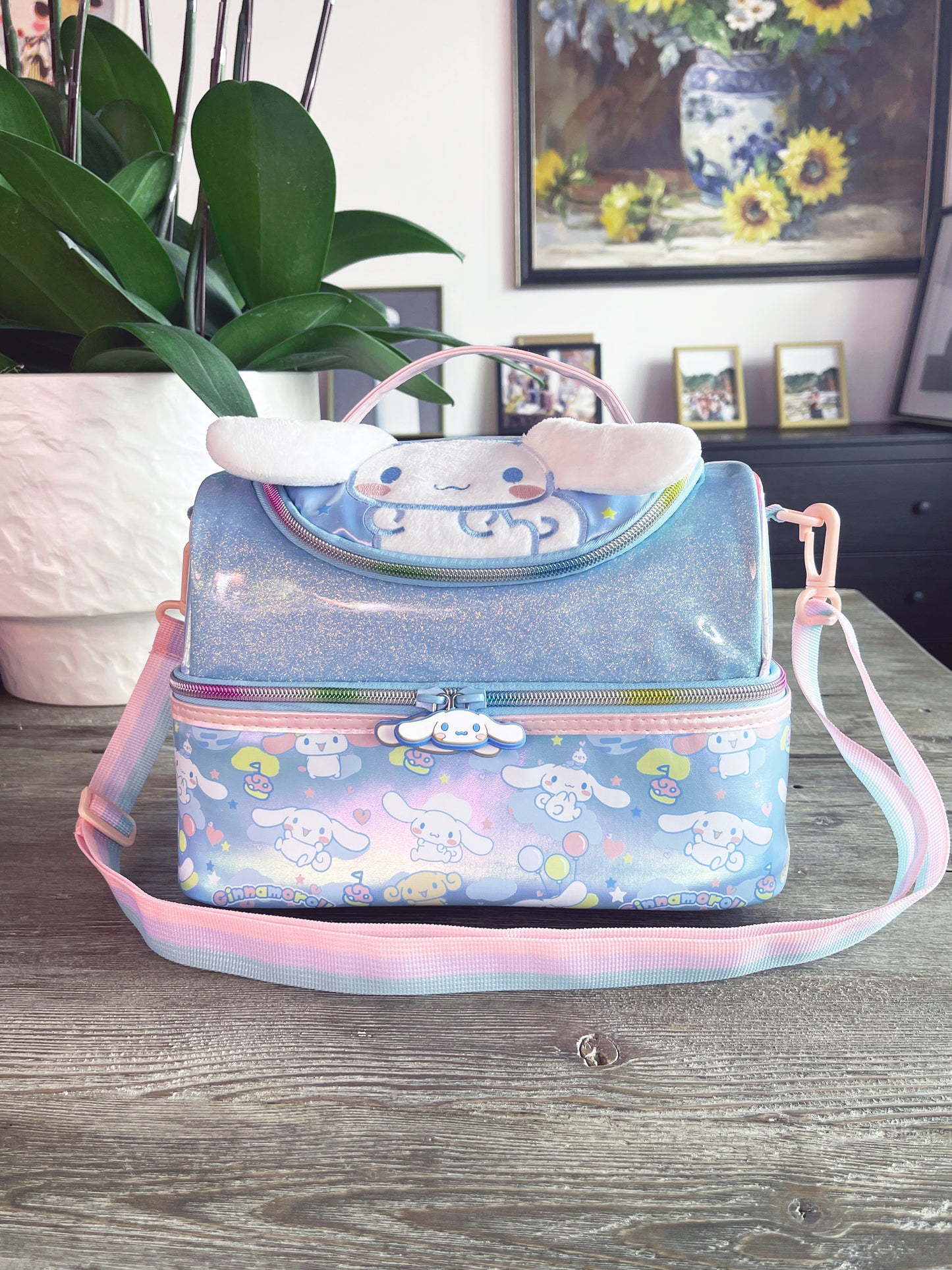 Blue Lunch Bag