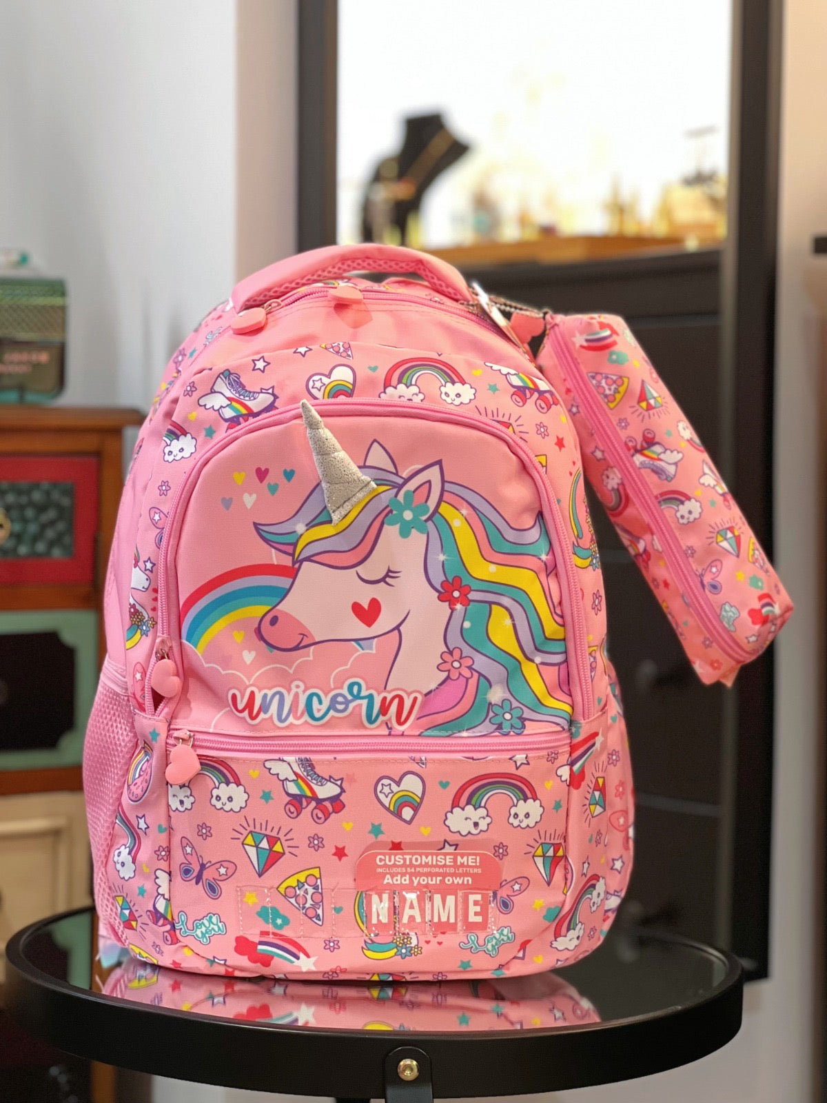 Large Unicorn School Bag