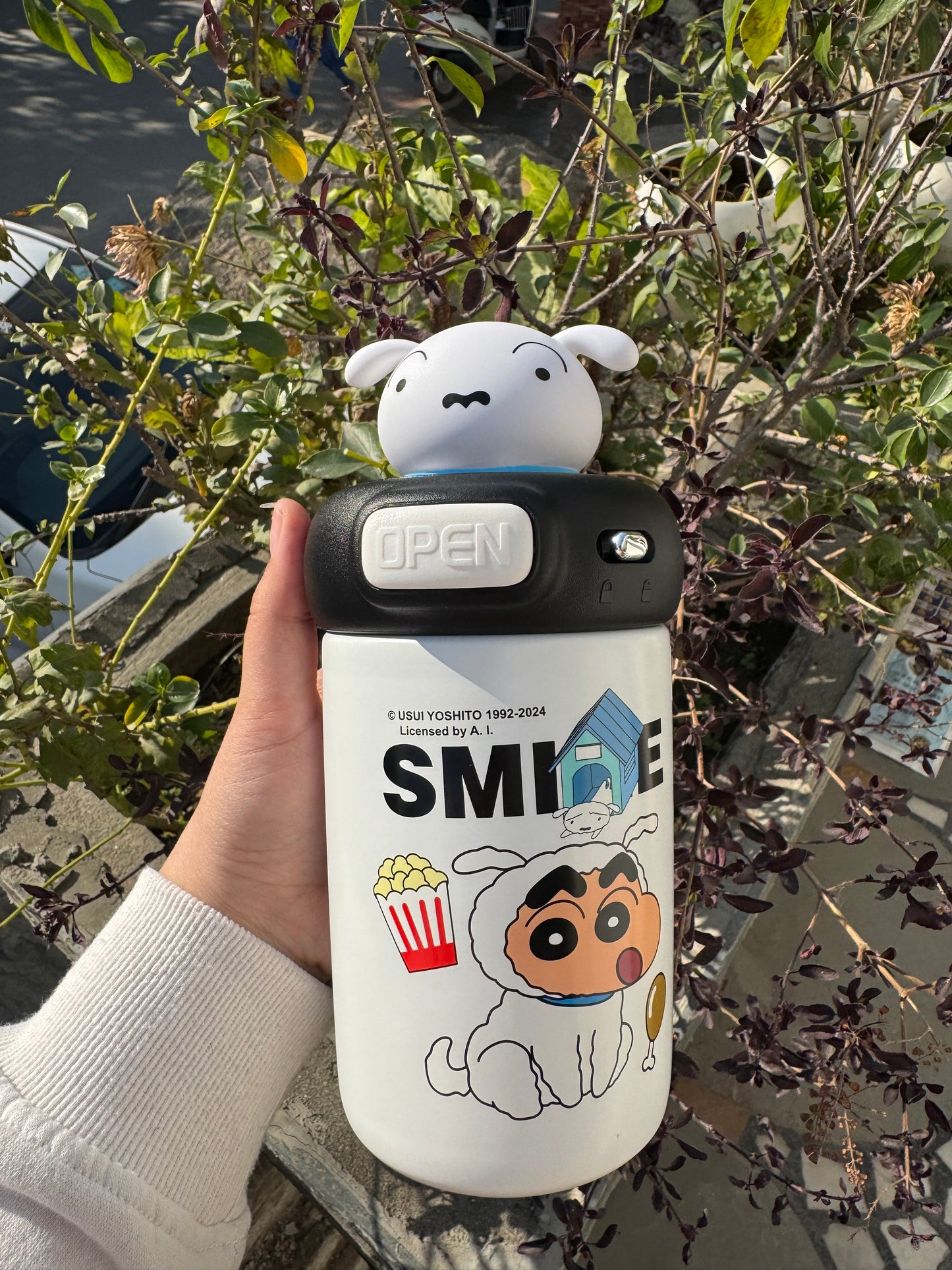 Premium Shinchan Sipper(Black)