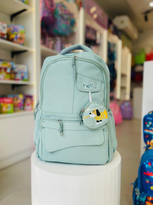 Hello Green 19 inches Bag