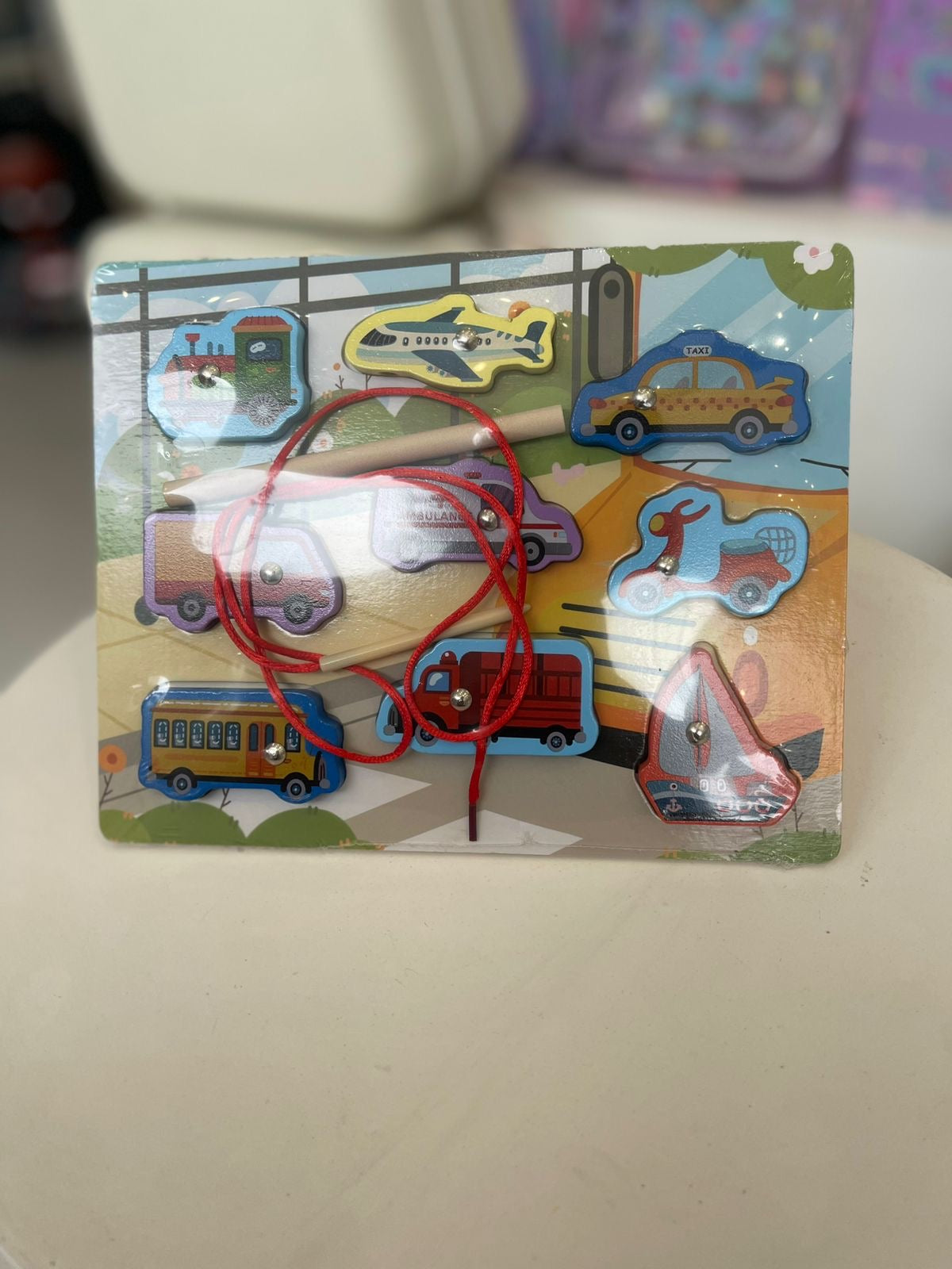 Magnetic Pick and Place Board Game (random designs)