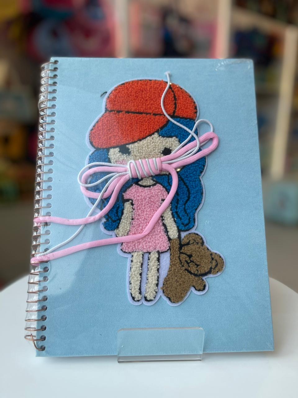 Large a4 size Ruled Notebook 3d