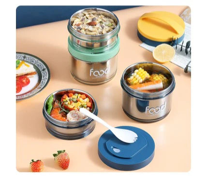 Double Layer Stainless Steel Lunch Box