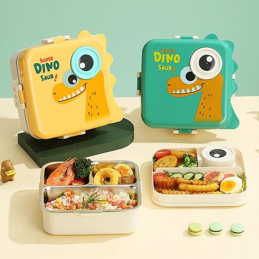 Double Layer Dino Lunch Box