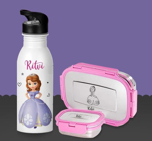 Sophia Lunch Box and Bottle