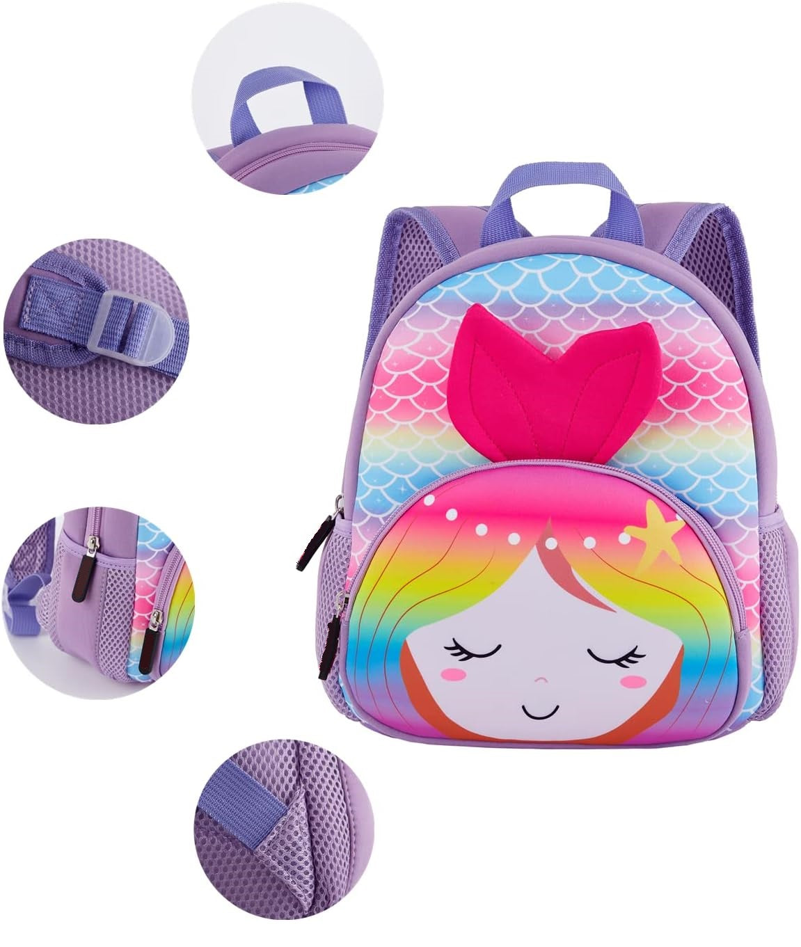 Mermaid Toddler Backpack