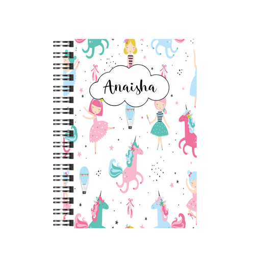 Personalised Fairy Notebook