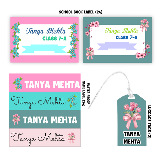 Floral School Essentials Combo