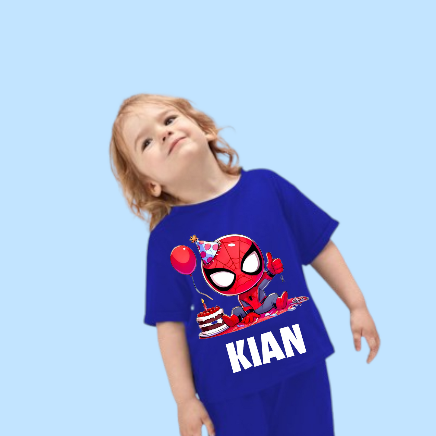 Spiderman Birthday Tshirt